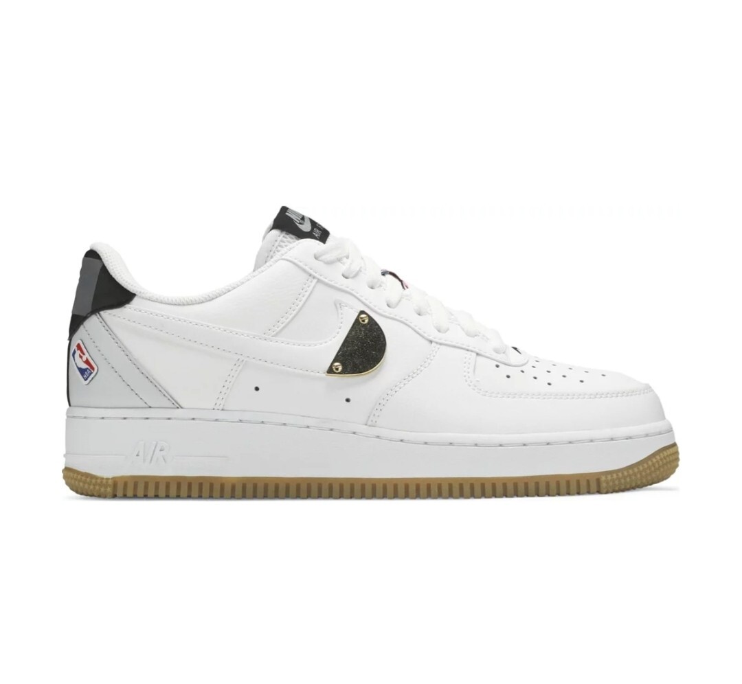 Size 13- Nike NBA x Air Force '07 LV8 White Pure Platinum NEW!!! 🔥🔥🔥