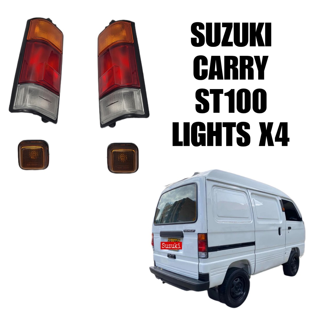 Suzuki Super Carry Taillight Turn Signals X4 | eBay