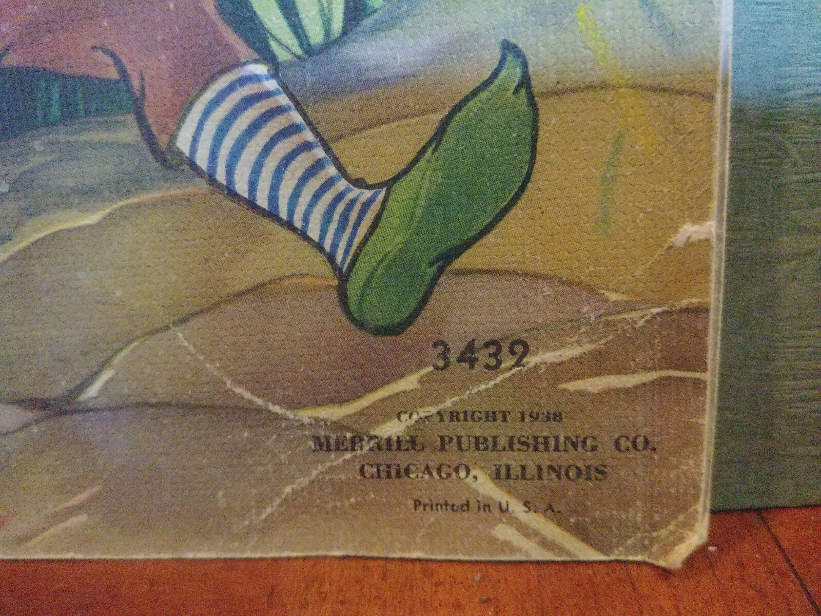 1938 Linen Children's Book "SnowWhite and RoseRed" Bright Colored Pics * eBay