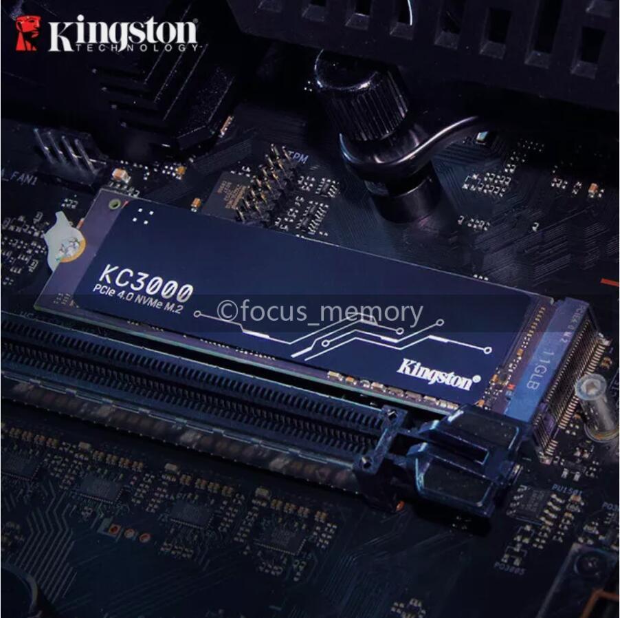 Kingston SSD 1024 GB KC3000 M.2 PCIe 4.0 x4 NVMe 3D TLC Internal