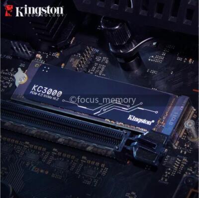 Kingston SSD 1024 GB KC3000 M.2 PCIe 4.0 x4 NVMe 3D TLC Internal