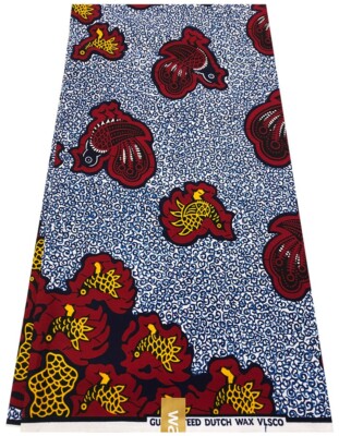 Ankara Wrapper Sell by 6 Yards-100% Cotton- Exclusive Design -For Dresses-