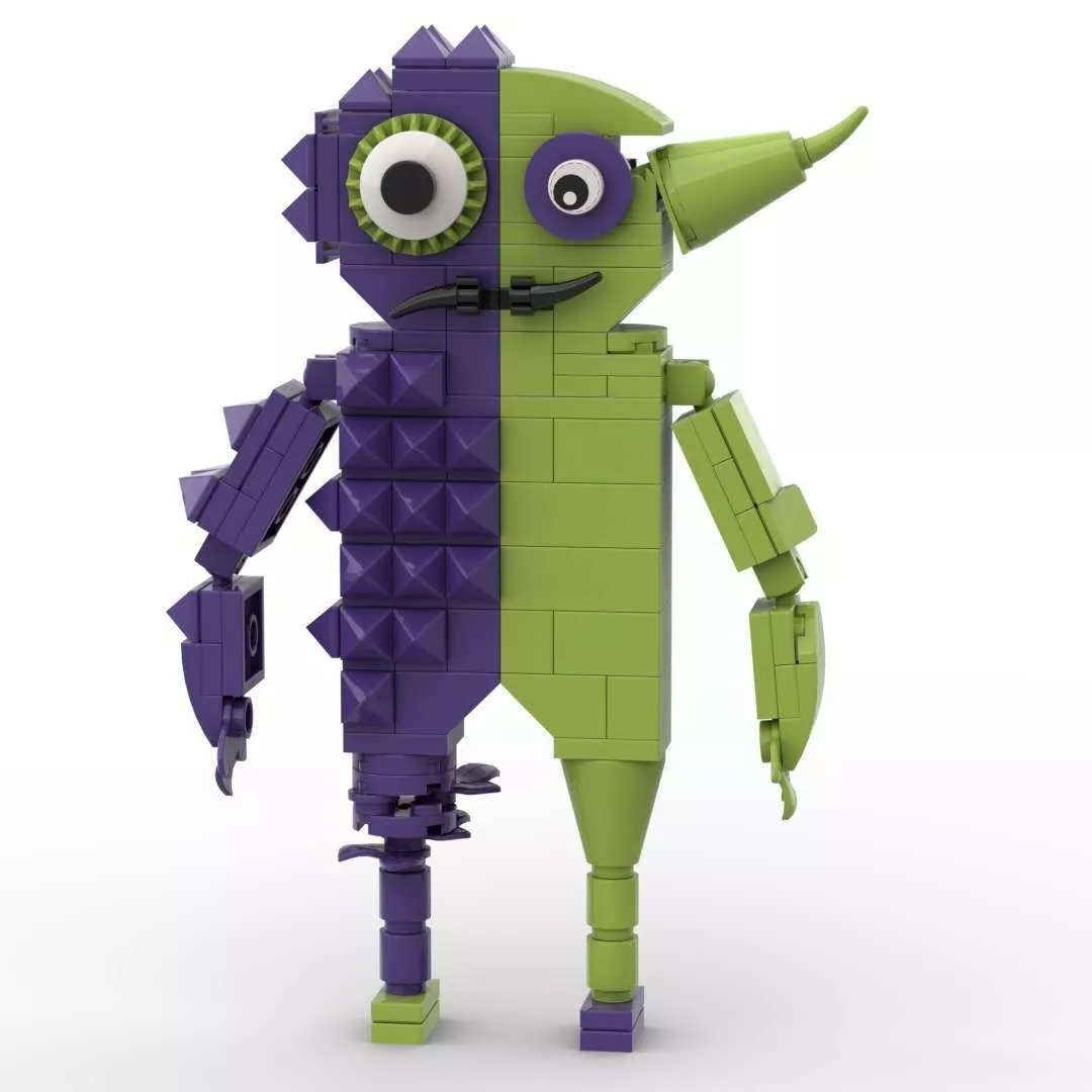 Banban Building Blocks Set,Garden Monster Character Action Figure