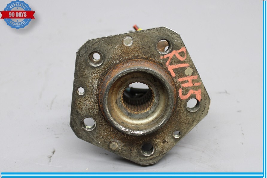 03-08 Maserati Quattroporte M139 Rear Left Side Spindle Knuckle Wheel Hub Oem