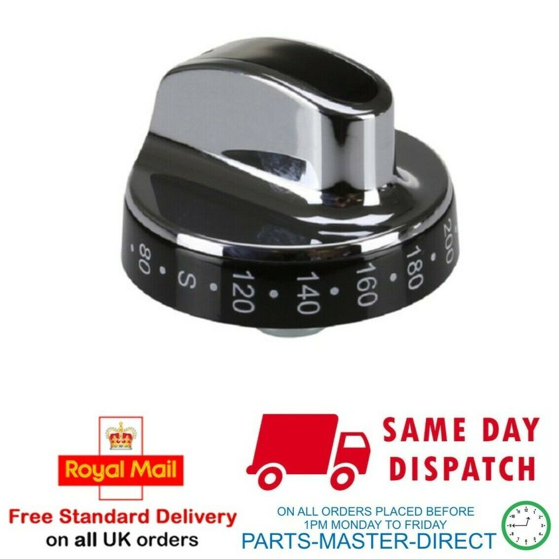 For Stoves New World Cooker Burner Gas Hob Knob Set 4 x burner 1 x Oven