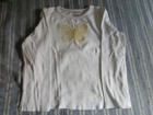 VGUC Gymboree Girls Size 6 Butterfly Shirt with Daisy Pants White/Blue  — photo 5
