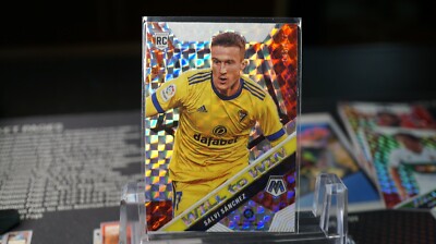 2020-21 Panini Mosaic La Liga Will to Win Silver Mosaic Salvi Sanchez Cadiz