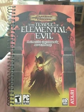 Manual For Dungeons &Dragons The Temple Of Elemental Evil PC Game MANUAL ONLY