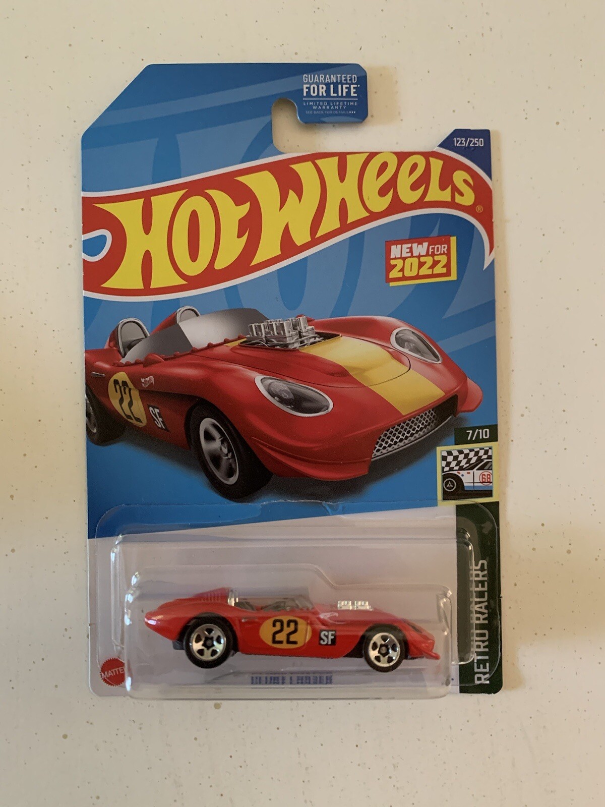 Hot Wheels Retro Racers 123/250 Mattel  7/10 Retro Racers