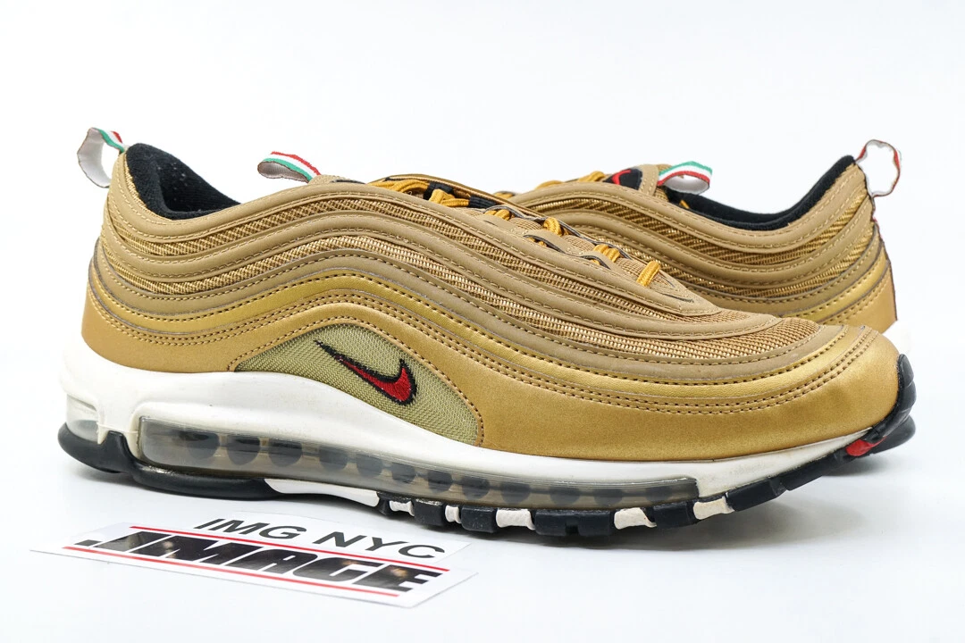 Nike 97 gold and cheap black