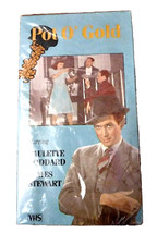 Vintage 1984 Pot O Gold VHS Starring Paulette Goddard & James Stewart New Sealed