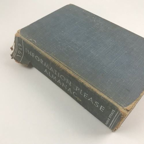 Vintage 1949 Information Please Almanac Hardback Book Kieran - Picture 3 of 10