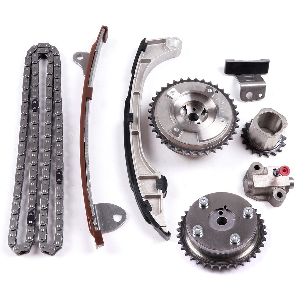 Timing Chain Kit 2x Intake+Exhaust VVT Gear For TOYOTA Camry 2AR