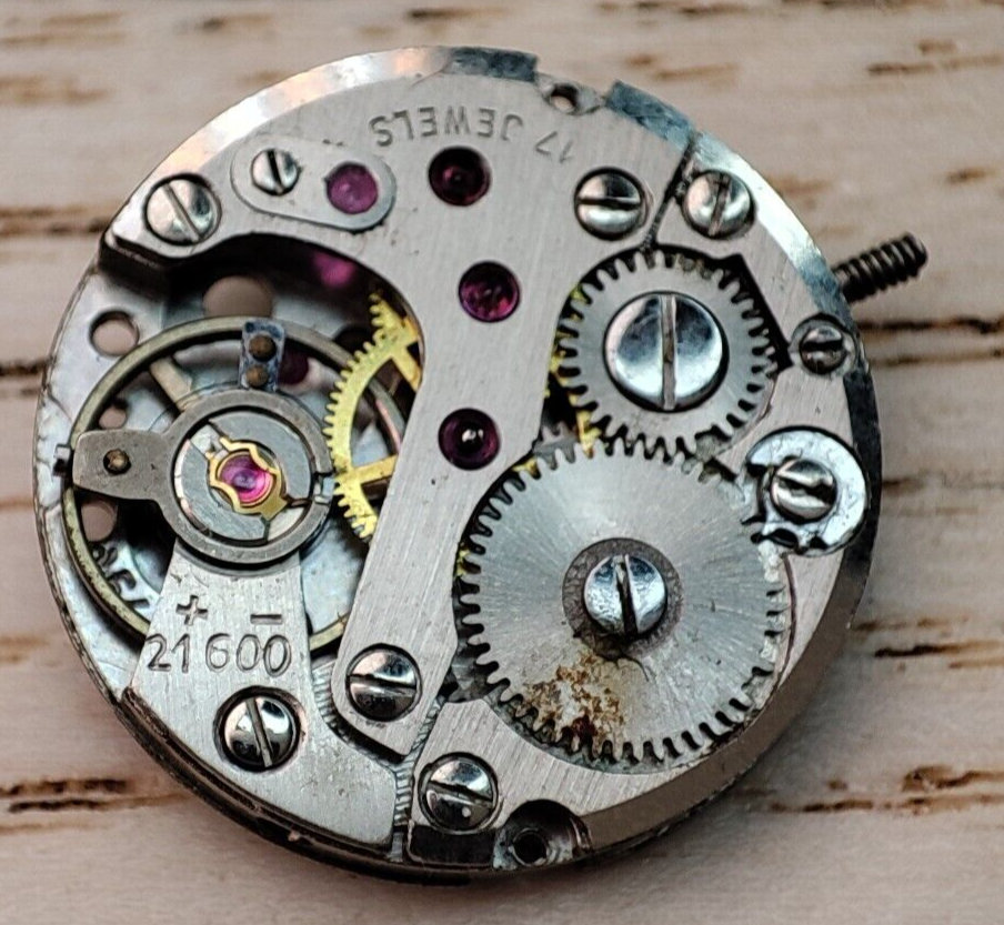 Otero 64 watch movement 15.5mm for parts and spares-image