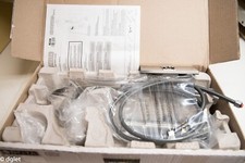 DELTA FAUCET ARA Single Handle Channel Bathroom Faucet In Stainless wiht Drain