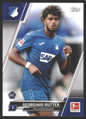 Georginio Rutter #96 2021-22 Topps Bundesliga TSG 1899 HoffenheimRC Rookie