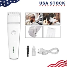 Professional Hair Clippers Trimmer Mens Barber Hair Cutting Kit Machine Cordless