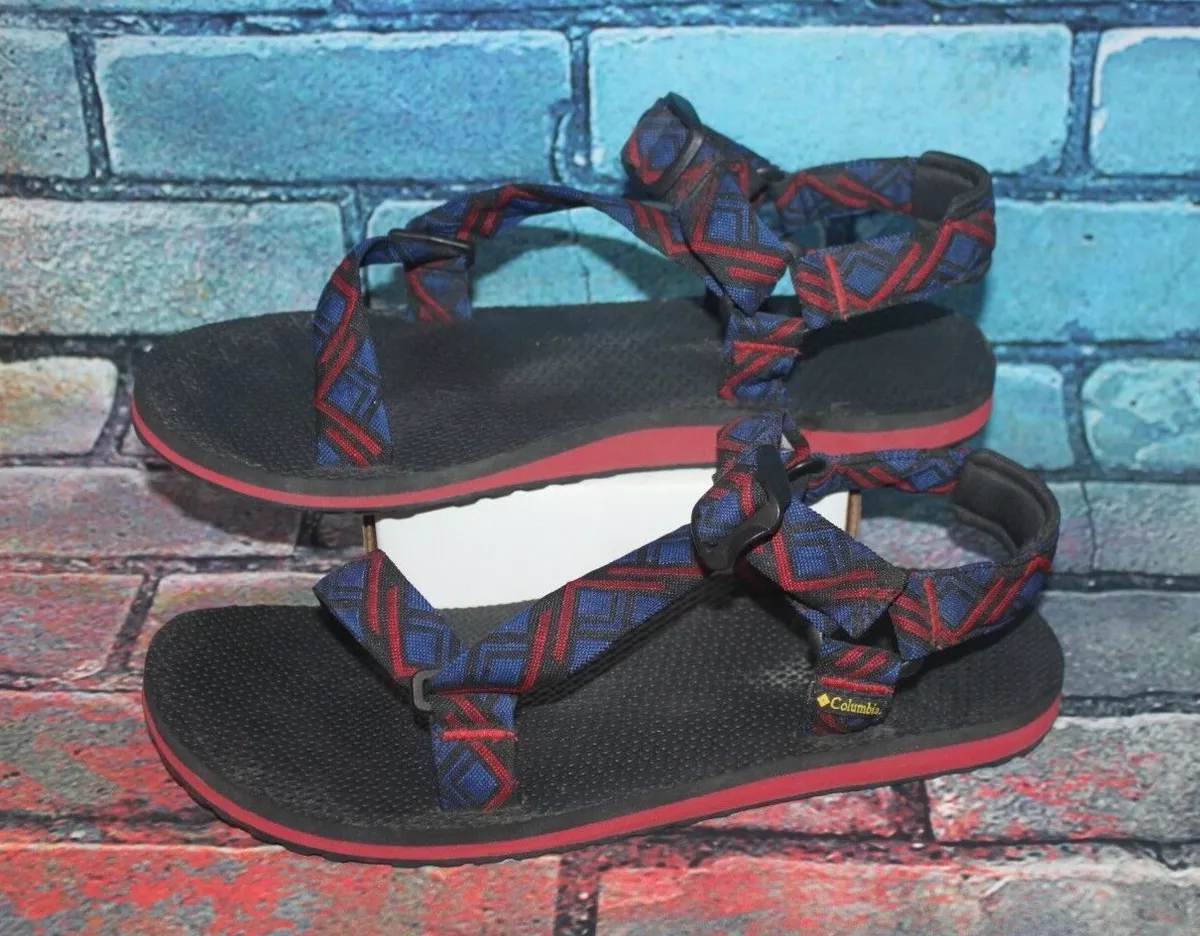 Columbia Mens Red River Printed Sandals Aztec Strap YM5341 010
