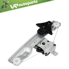 For Chevrolet Malibu 2013-2015 Sedan Rear Left Power Window Regulator with Motor
