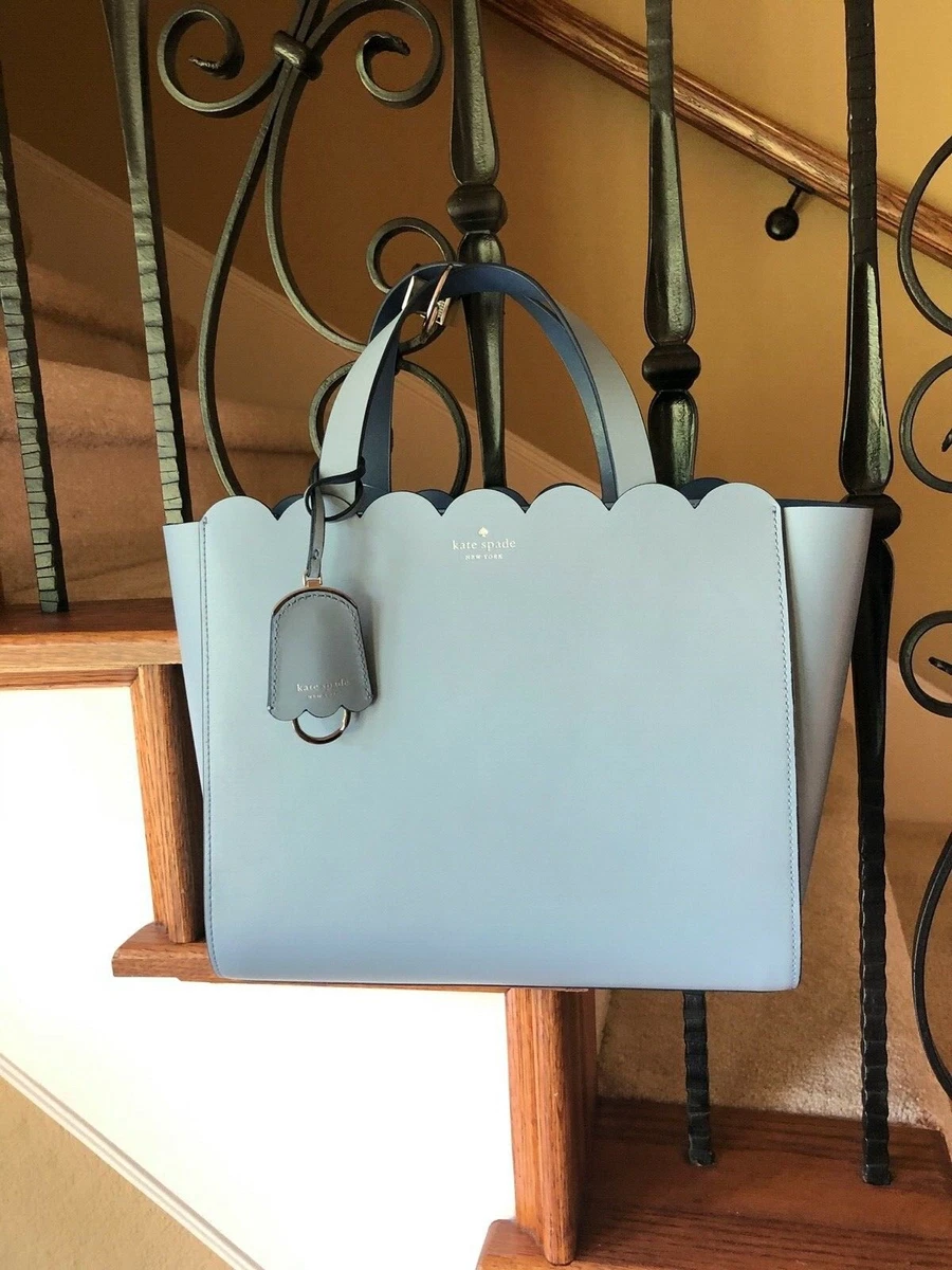 Kate Spade NY Magnolia Street Mina Tote Purse in Blue. NwT