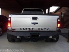 2008 - 2014 Super Duty Tailgate Insert Decal F-250 F-350 F-450 Sd Stickers Black