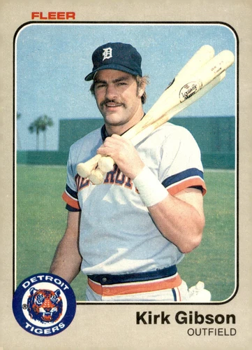 1983 Fleer - Kirk Gibson #329