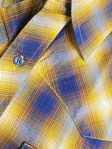 Western Cowboy Shirt. Country, Line Dance plaid S- 3XL vintage Many colours - Picture 31 of 68