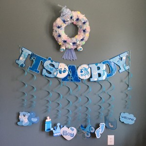 baby shower hanging decorations