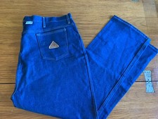 NWOT Men's Bulwark FR Flame Resistant Work Blue Jeans Size 48 x 34