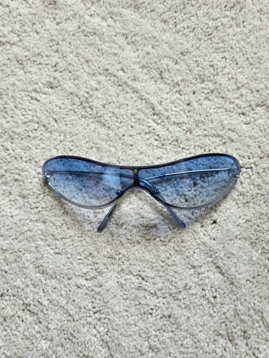96ss Gucci × Tomford Side Logo eyewear 1990s Gucci by Tom Ford Square 'G' Green Clear Sunglasses