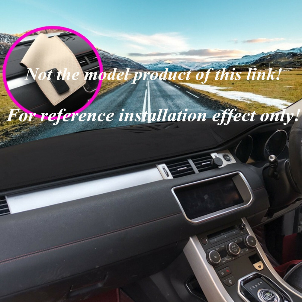 RHD Dashboard Cover Dash Mat Cover Suede unsilp For Mitsubishi