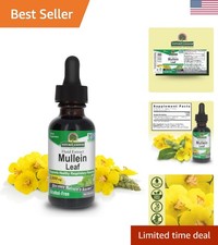Mullein Herb - Mullein Leaf Extract for Lungs - Alcohol Free, Non GMO, - Sup...