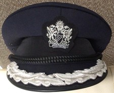 ORIGINAL  BRITISH AIRWAYS female Pilot VISOR CAP with Bullion badge