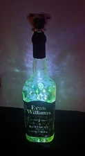 Solar Powered Evan Williams Tennessee Bourbon Lamp/ Light