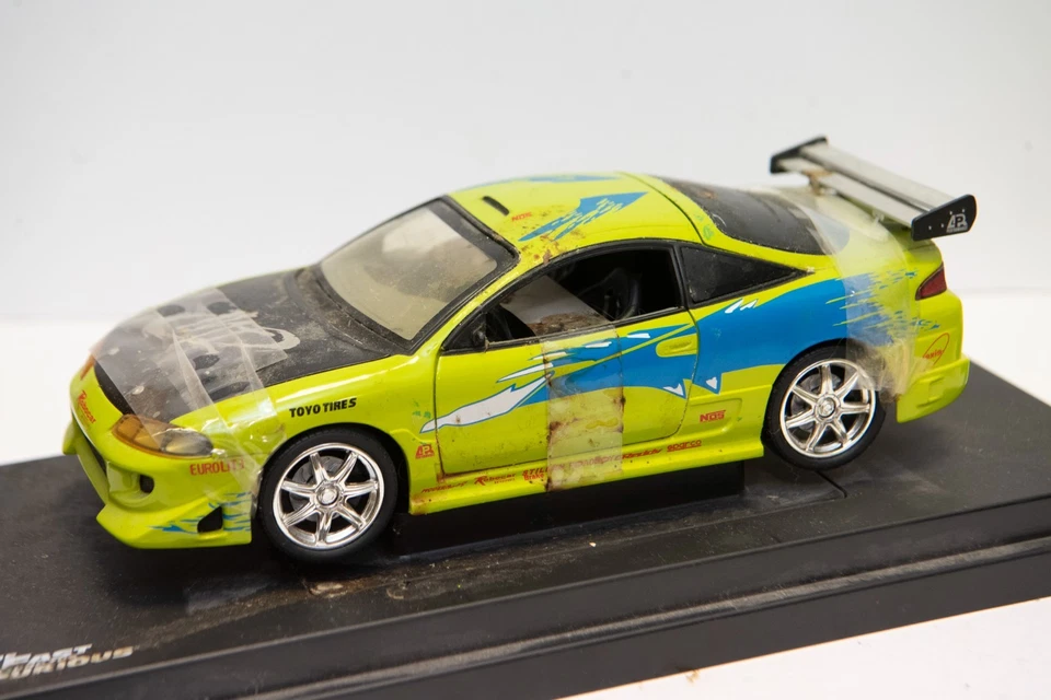Fast And Furious 1:18 Mitsubishi Eclipse 1995 Racing Champions RC2 Foto 2 de 4