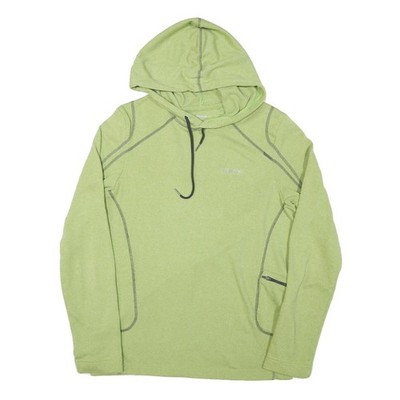 Reebok Herren Hoodie grün M Polyestermischung leichter Sportswear Hoodie
