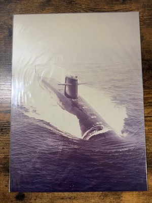 USS John Marshall SSBN-611 Submarine 11x14 Photo US Navy Dive Carlisle