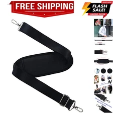 59" Briefcase Shoulder Strap Universal Replacement Adjustable Bag Straps with...