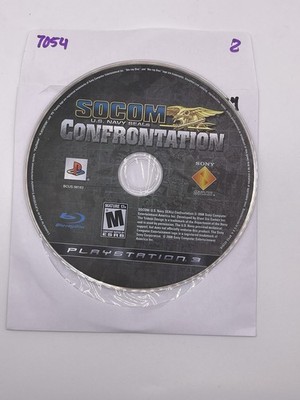 SOCOM: U.S. Navy SEALs Confrontation (PS3, 2008) DISC ONLY NO TRACKING 7054