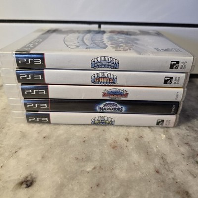 Skylanders PS3 Lot Imaginators Superchargers Swap Force Giants Spyro s Adventure