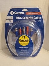 Swann Pro-Series HD BNC Security Camera Cable 50ft 15m Video  Power in 1