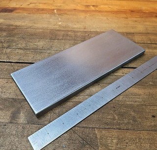 Jewelers 5⅔lb Surface Plate ANVIL Sterling Silversmith Tools #A2 Steel Alloy ☆US