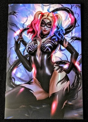 Artist Alley Multiverse Saga Venomized Harley Quinn Variant Cover
