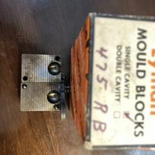 Lyman 475 Round Ball Mould Single Cavity Original Box Discontinued VINTAGE