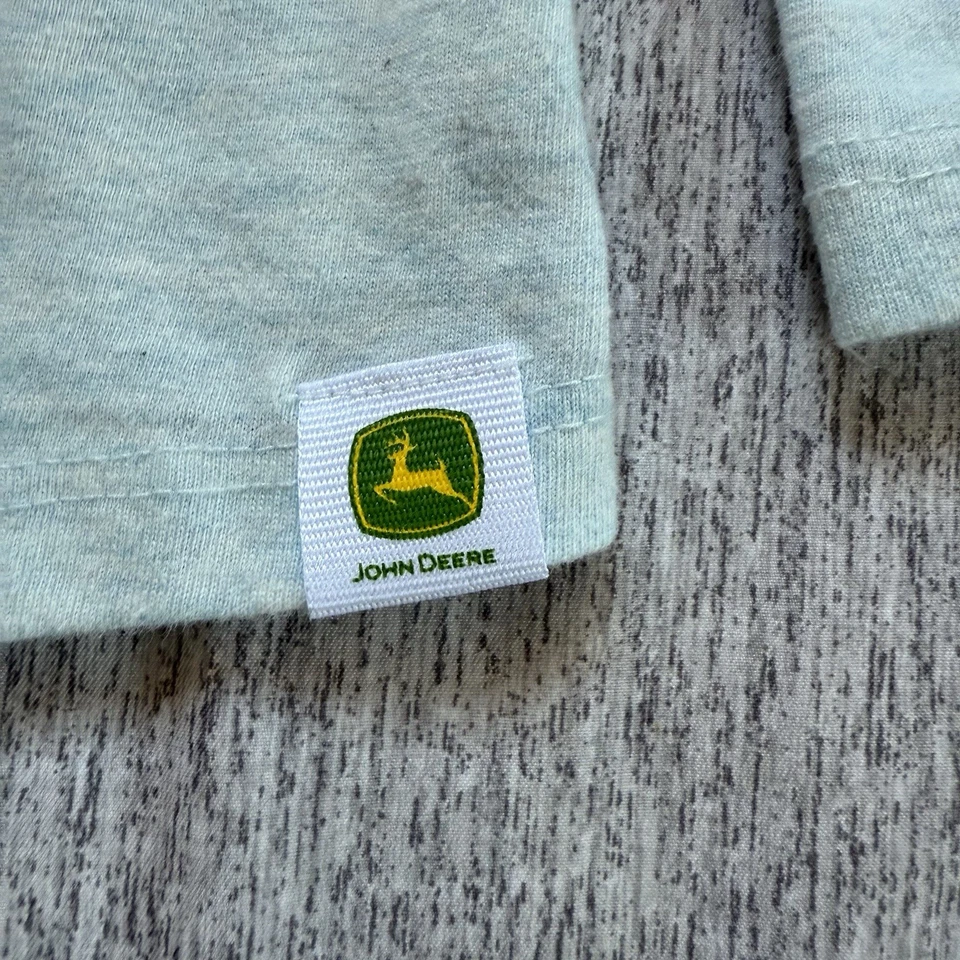 John Deere Girls Watering Can Gardening Long-Sleeve Shirt 6X - Image 3 of 4