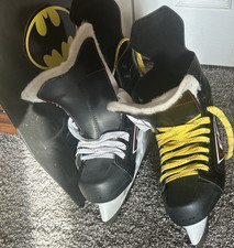 CCM Tacks size 6 adult youth Ice Hockey Skates Black Yellow White Ice Hockey