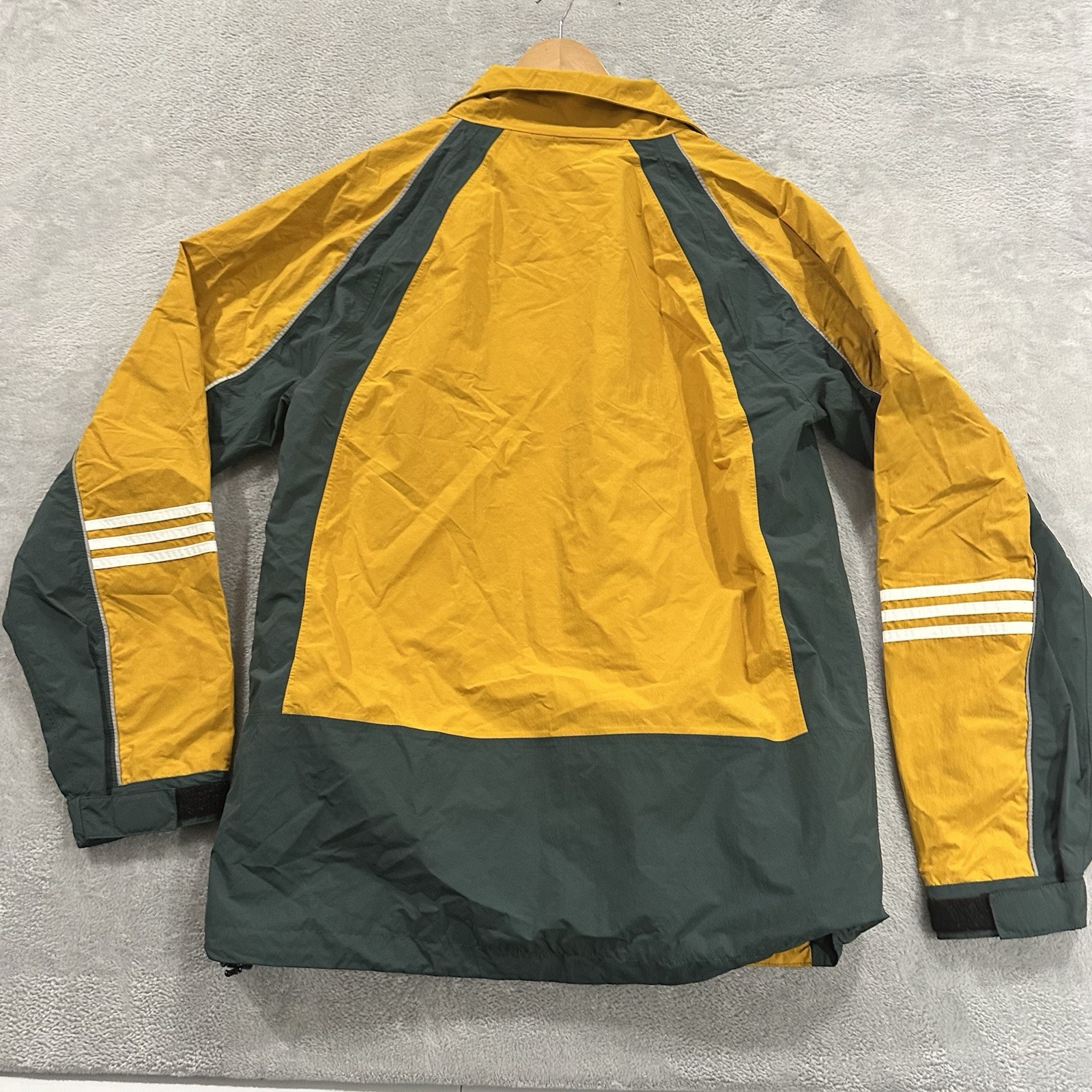 Adidas Sample Full Zip Windbreaker Jacket Men M Y… - image 3