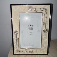 The Leonardo Collection Photo Frame Glasgow Rose Design 4" x 6"