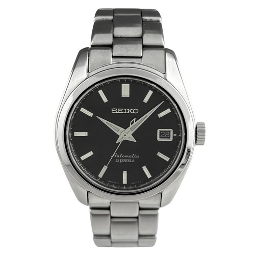 Seiko Mechanical 6r15-00c1 Watch SS Automatic Black M… - Gem