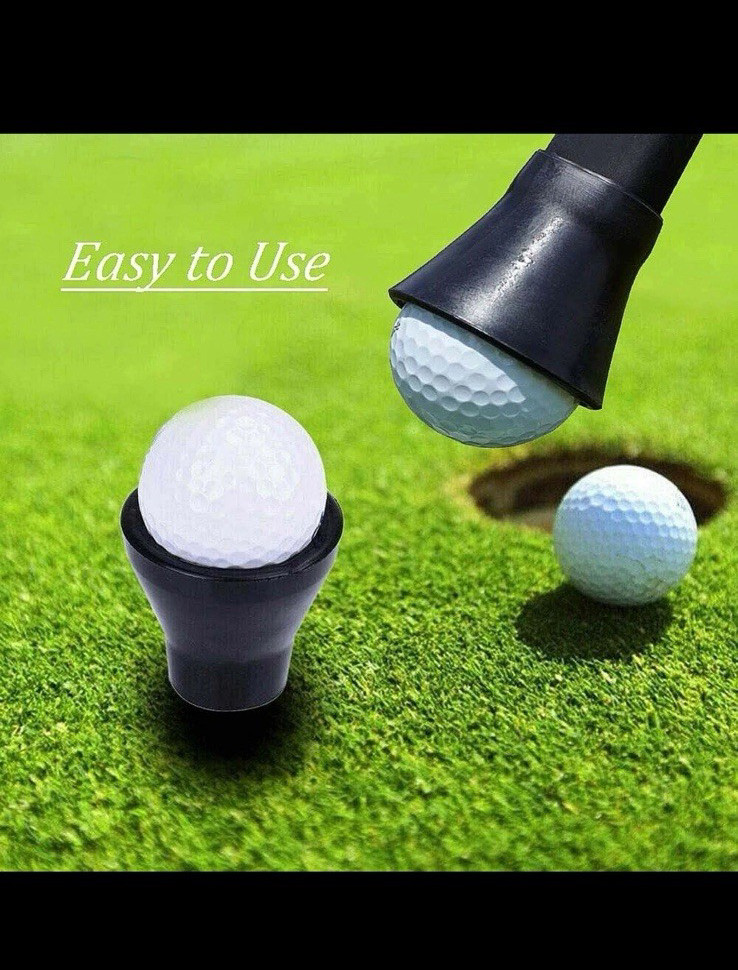 Ball Pickup Retriever Grabber Suction Cup For Putter Grip